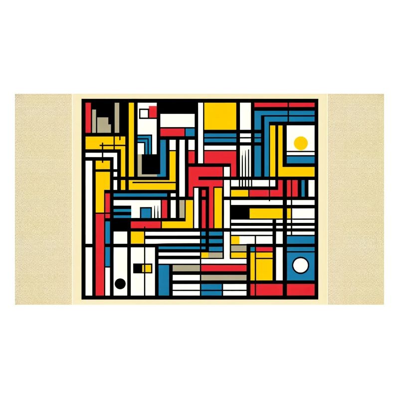 « L’harmonie dévoilée : l’abstraction mondrianesque