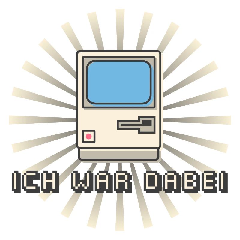 Mac apple Computer Retro Pixel nerdy Retro design