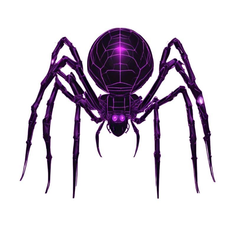 Araignée néon