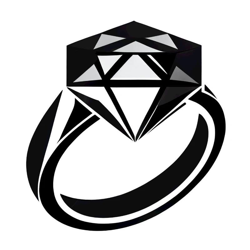 Simple diamond ring for special occasions
