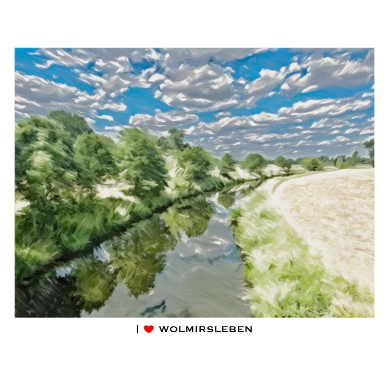 Bodeblick heller Stoff