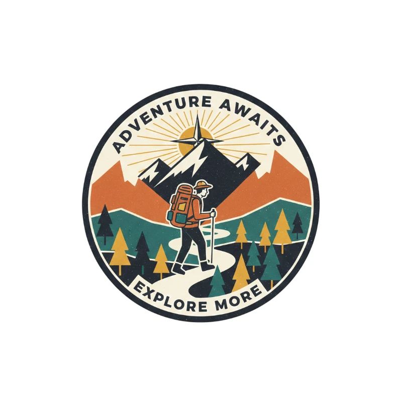 Adventure Trail Patch Wanderer
