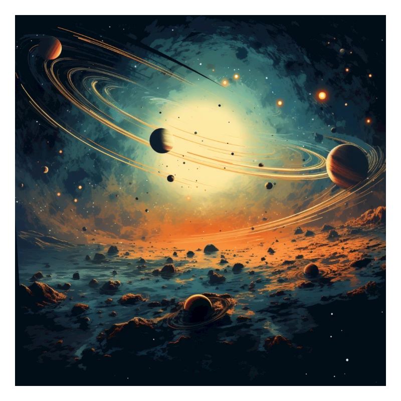 Solar System, Multiverse, Universe