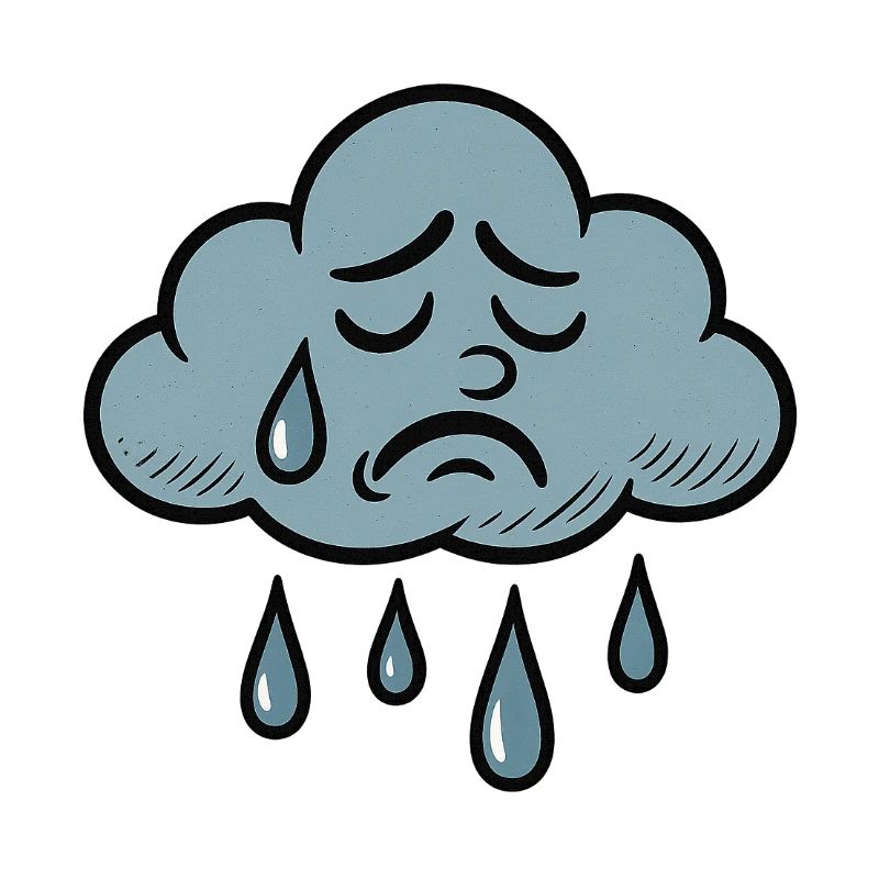 Traurige Wolke – Wenn’s einfach zu viel wird