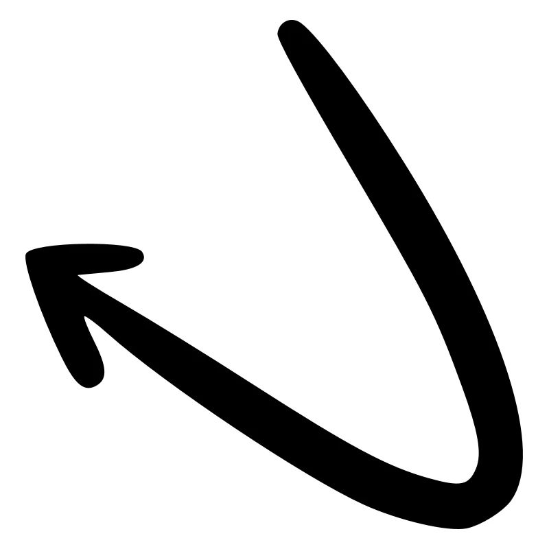 Arrow drawing sketch black