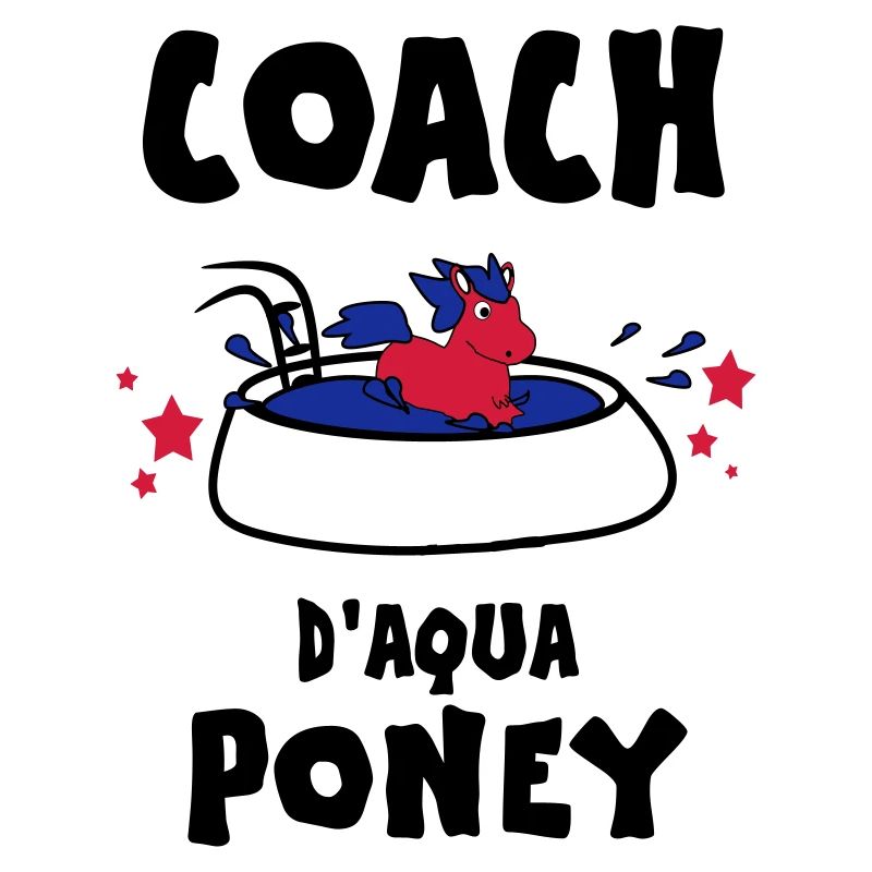 coach aqua poney