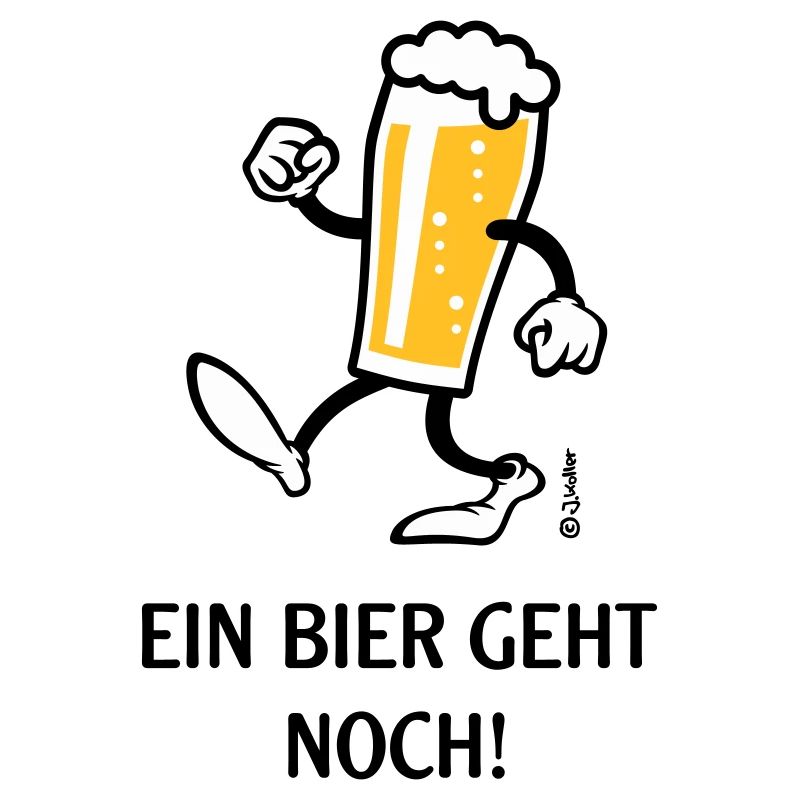 XEin Bier Geht Noch! (Bierchen / Cartoon / Lustig)
