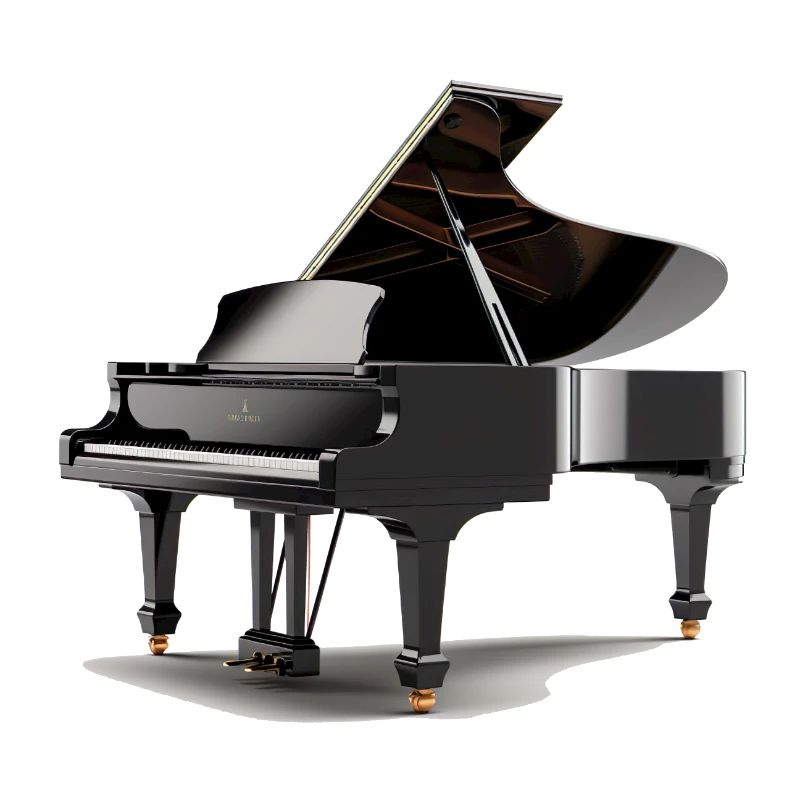 Le piano à queue a une large gamme de sonorités