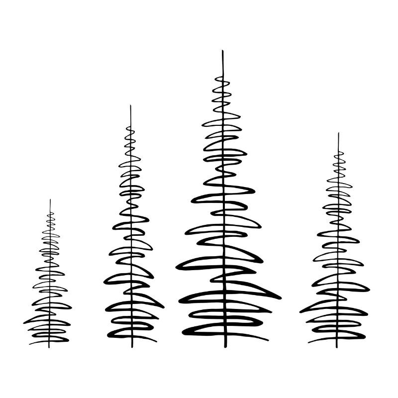 line forest - wald design