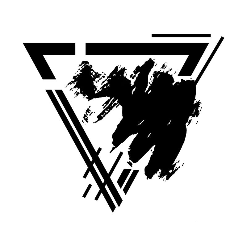 Triangle Modern Design Abtrakt