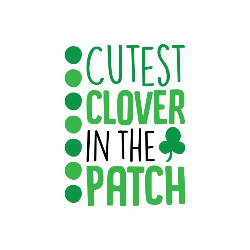 Le trèfle le plus mignon du patch