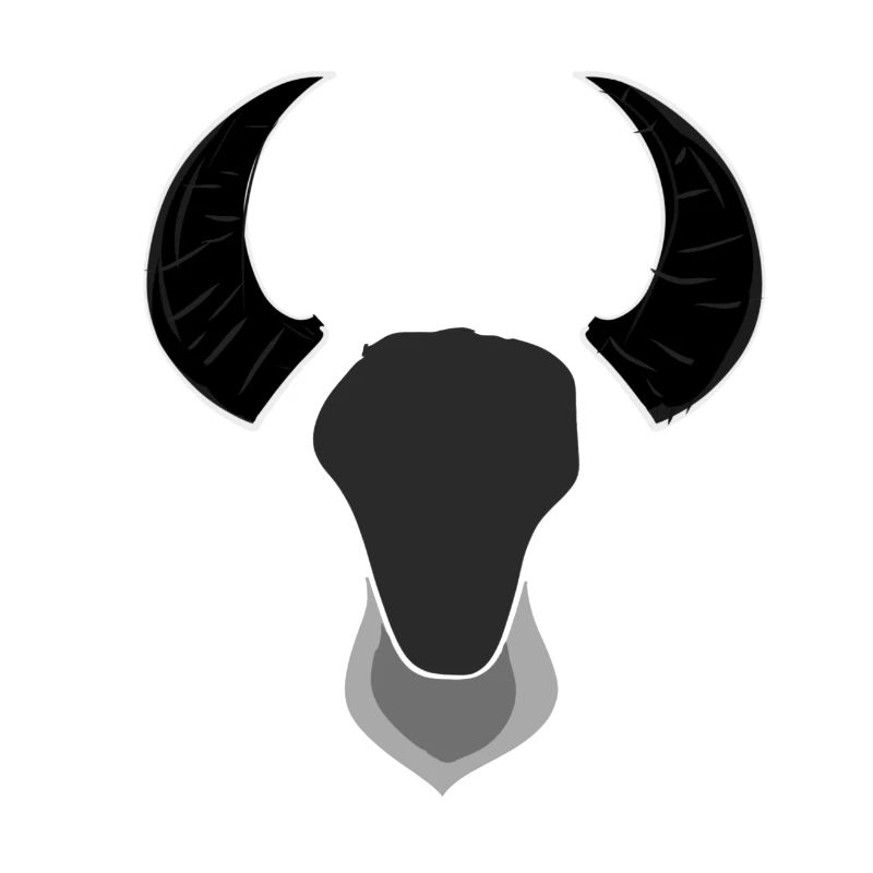 symbole de cornes de taureau bélier animal