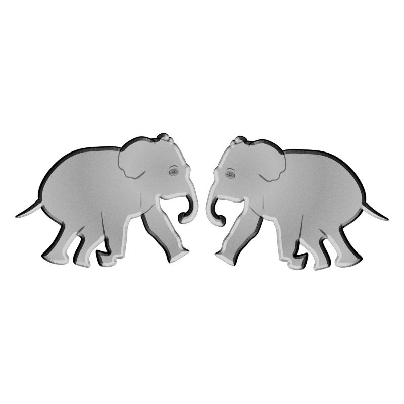 two elephant animals animals
