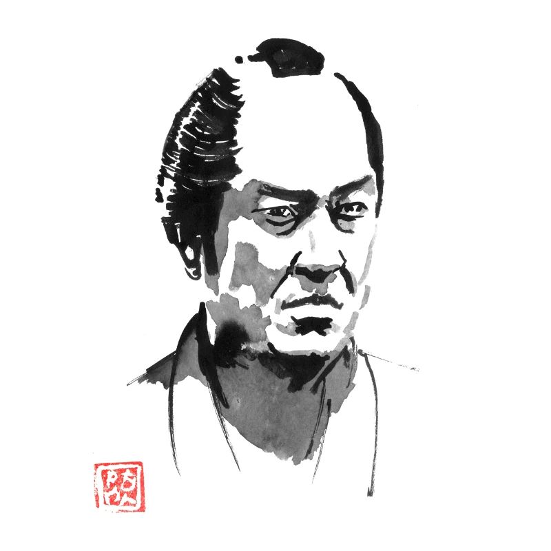 bad samurai portrait