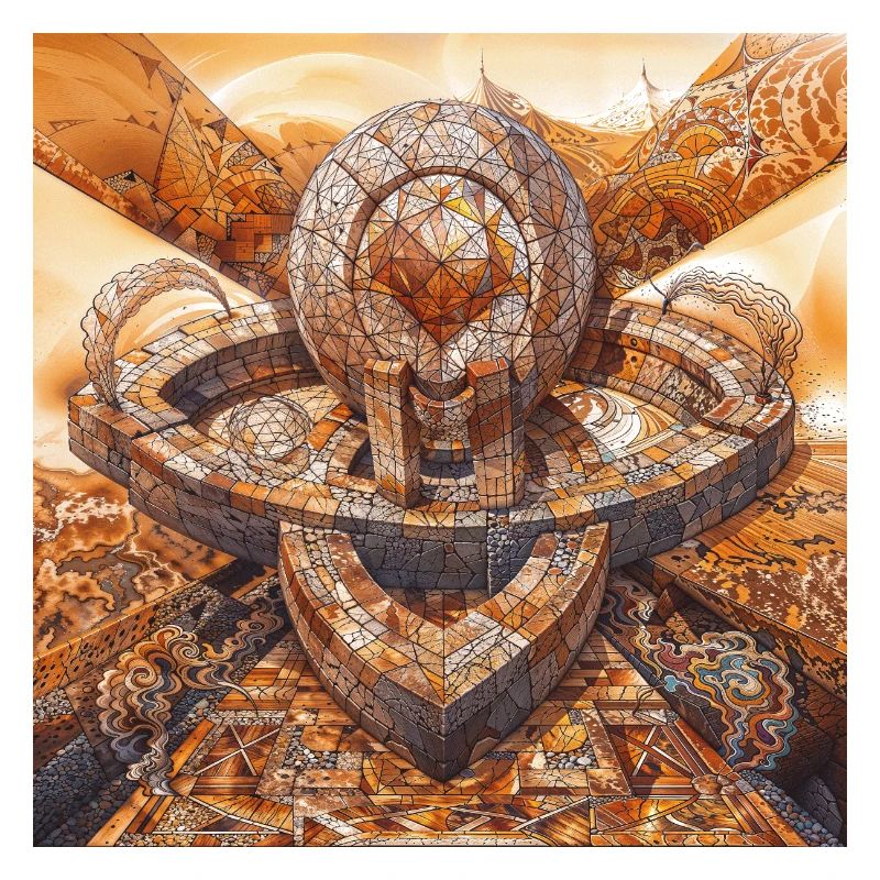 Surrealist Figures: Ancient Structures