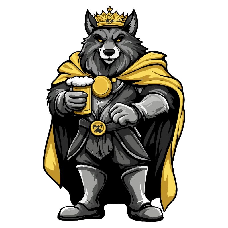 Bière Wolf Drôle