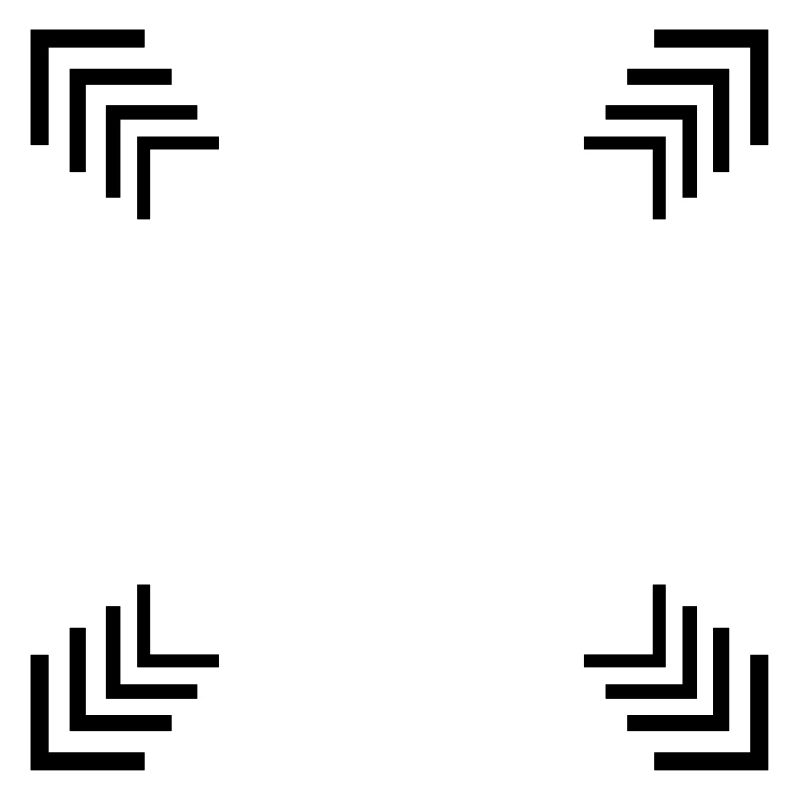 Square of several corners