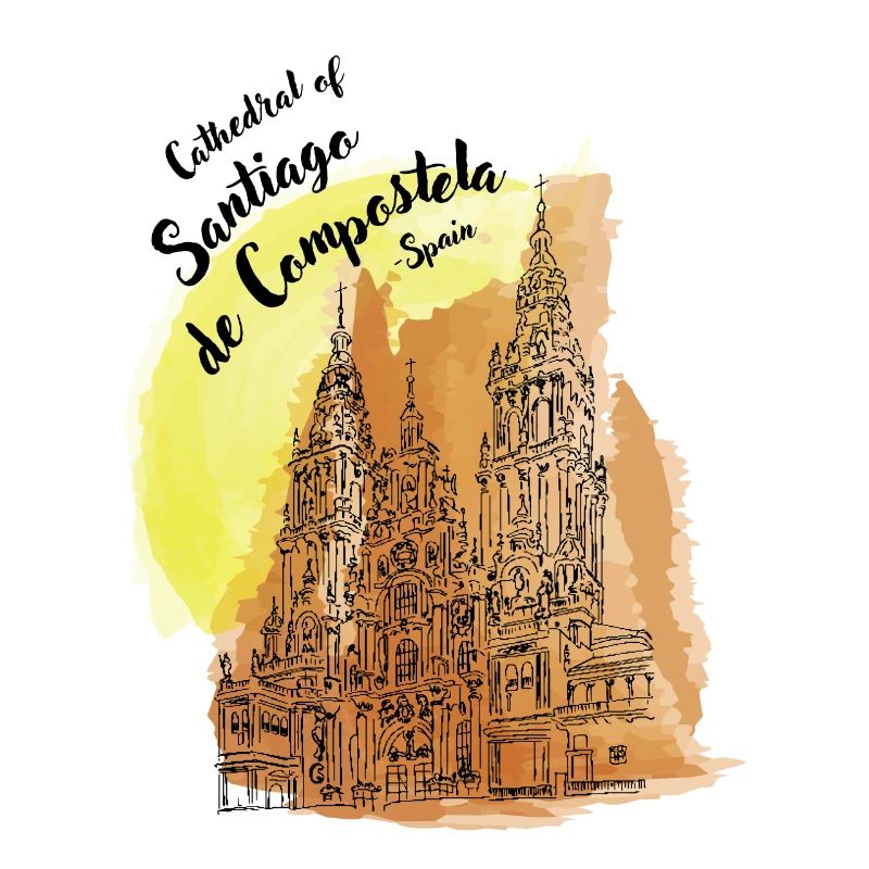Cathédrale de Saint Jacques de Compostelle - Espagne