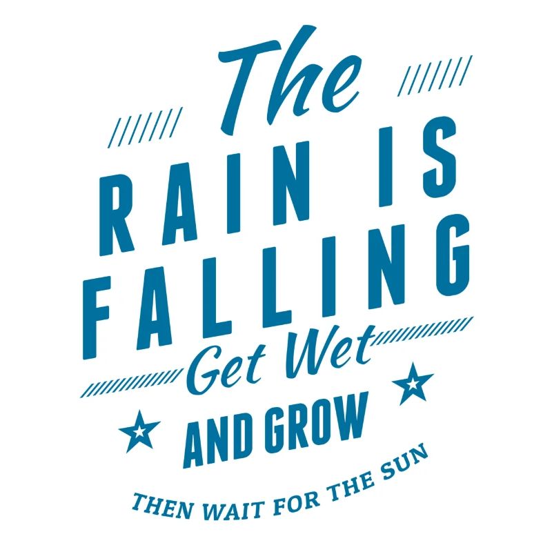 The Rain is falling