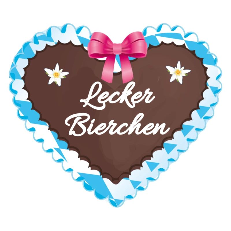 Lebkuchenherz, Herz, Bierchen, Bier