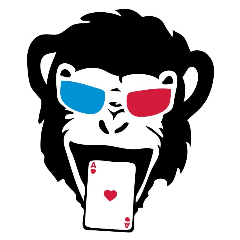 Affe Gorilla Affe tete5 poker2