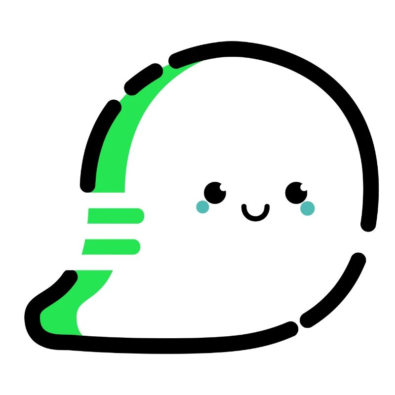 Cartoon / comic ghost very friendly