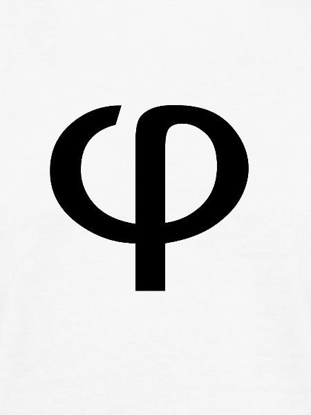 Griechischer Buchstabe Phi