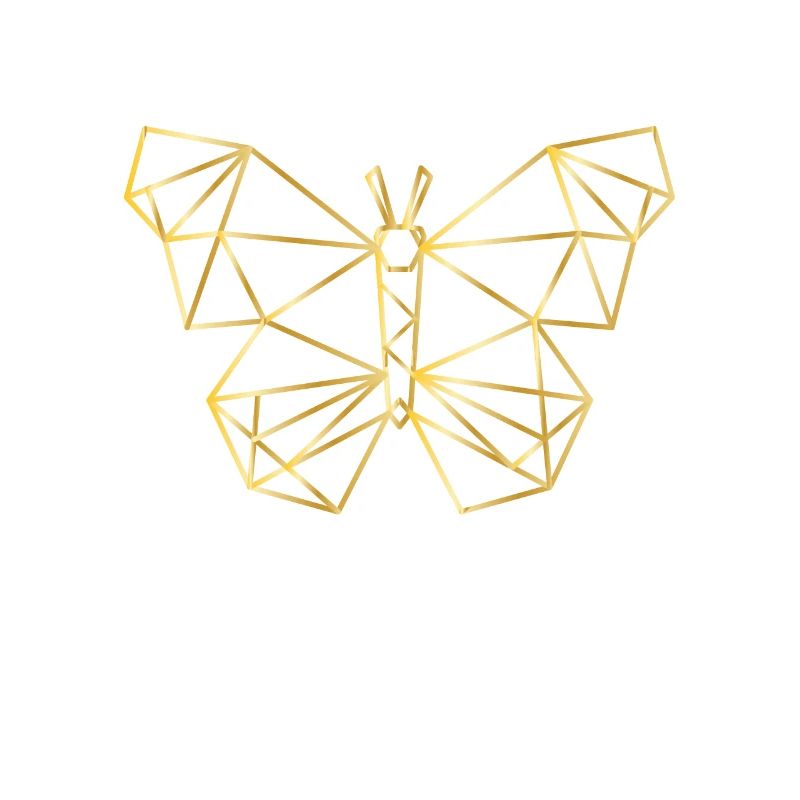 Idée cadeau papillon doré