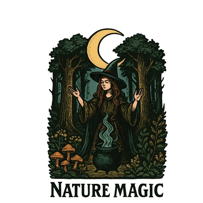 Forest Witch Moon Spell