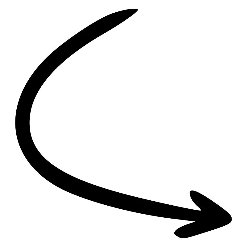 Arrow drawing sketch black