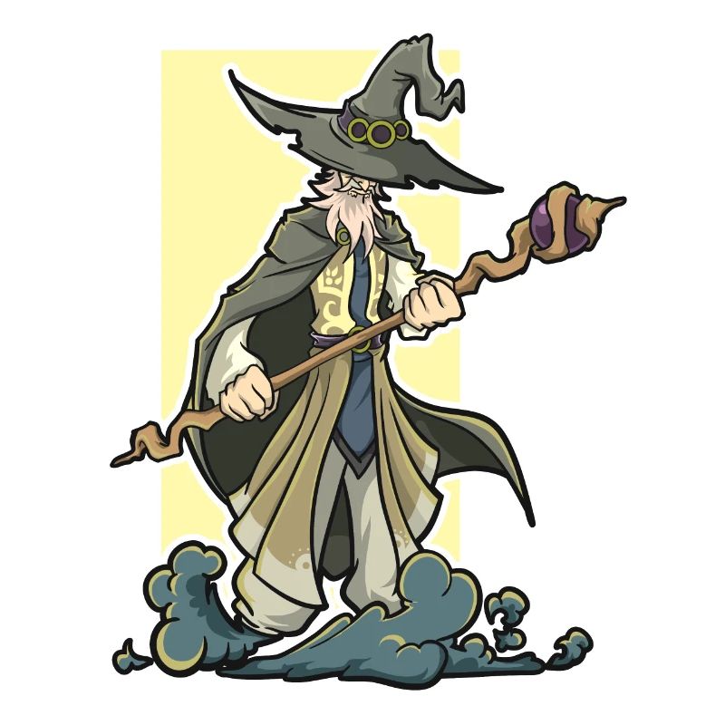 Wizard Mage RPG Classes Personnage de classe