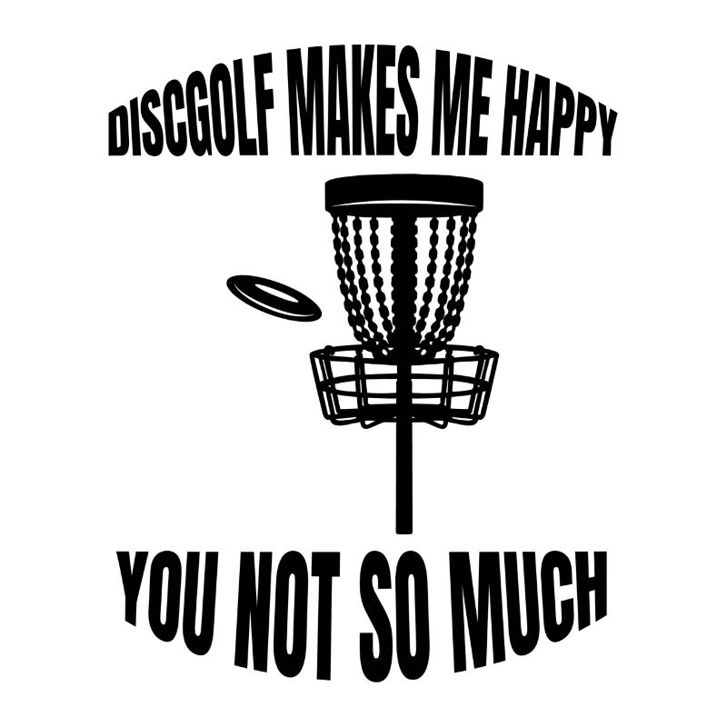 Disc Golf Drôle Lecteurs de Disc Golf Disant Disc Golfer