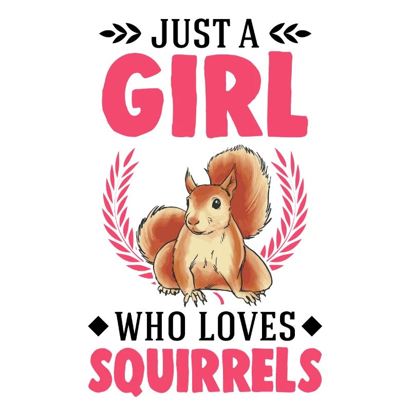 Eichhörnchen Mädchen Squirrel Grauhörnchen