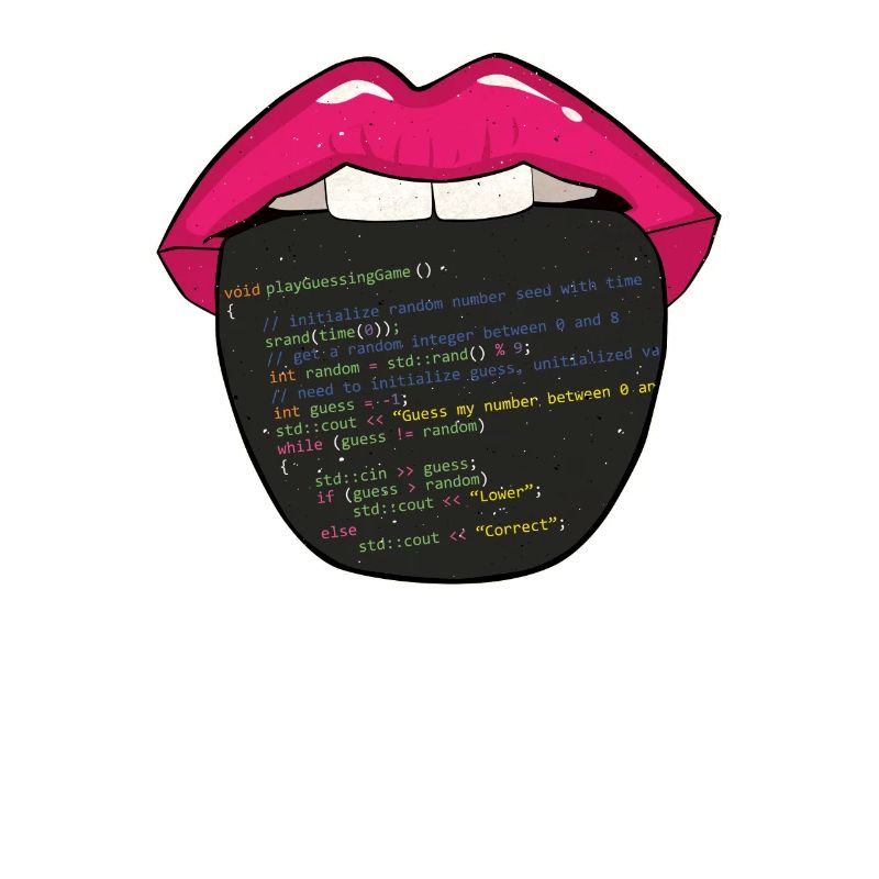 Développeur Coder Programmeur Langue