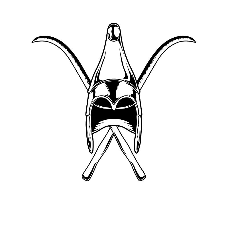 Daker Schwerter und Helm