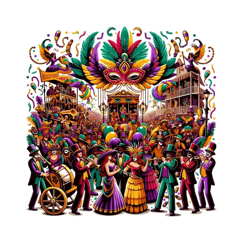 Festive Carnival Parade