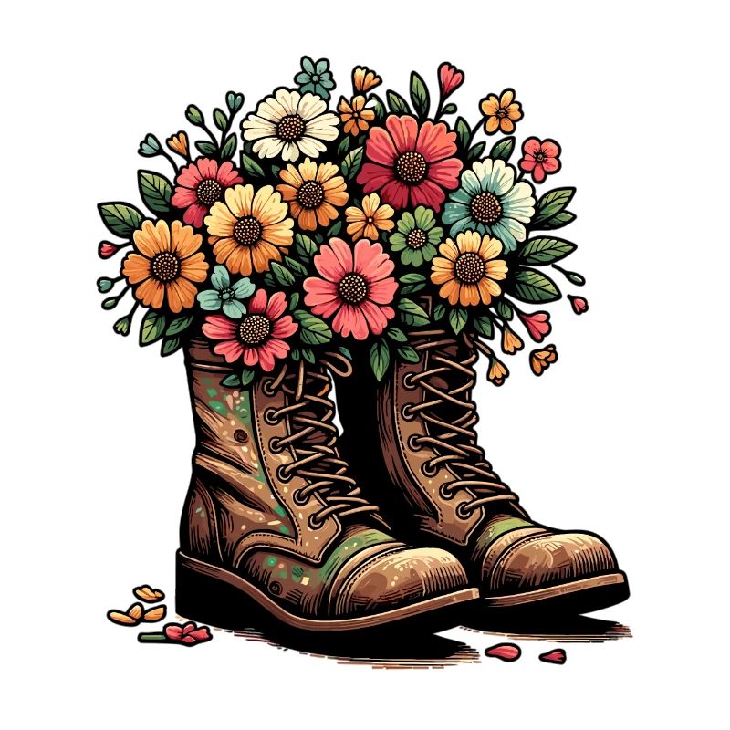 Bottes à fleurs - Blooming Steps