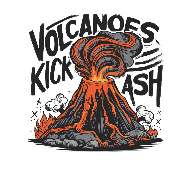 Volcan – Cendres, lave et feu