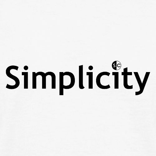 Simplicity - T-shirt męski