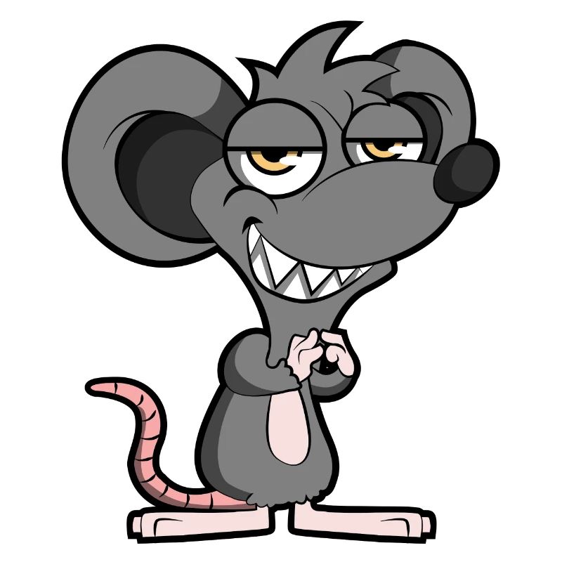 Laughing mouse