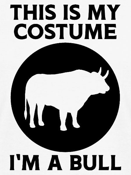 Stier Humor Kostüm