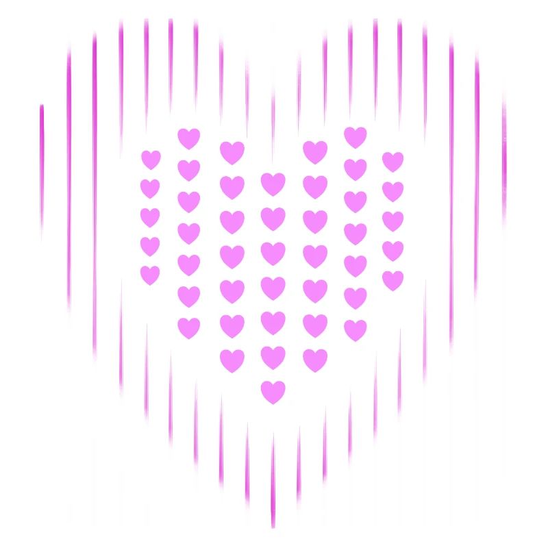 Hearts Pink Hearts Pink Pattern