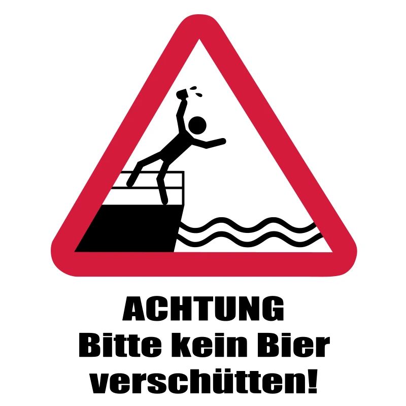 kein bier verschuetten