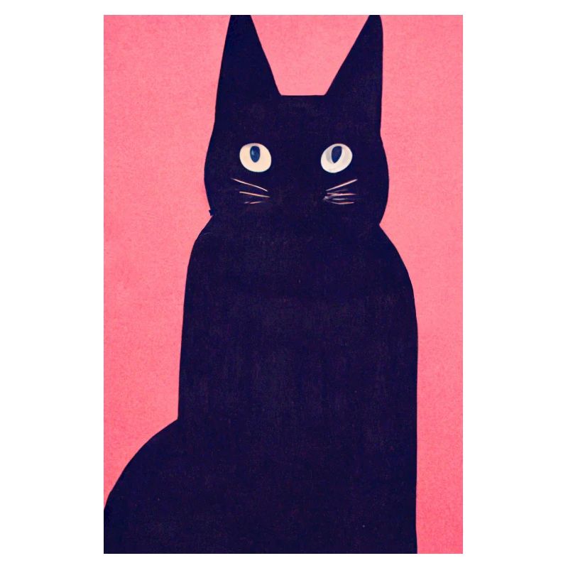 Gothic Cat Retro