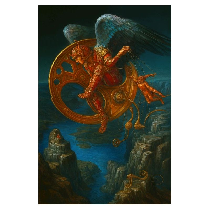 Fantasy Mechanical Flying Creature Design