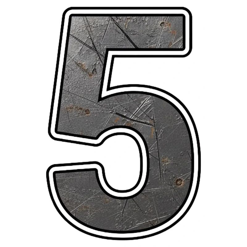 Rusty 5 Design