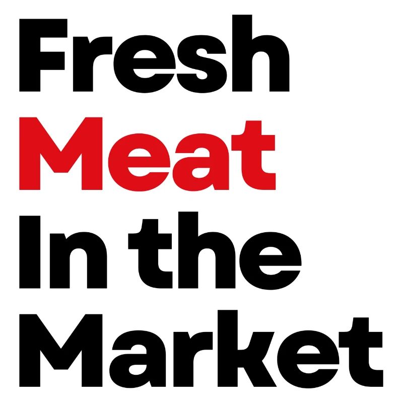 Frischfleisch auf dem Markt
