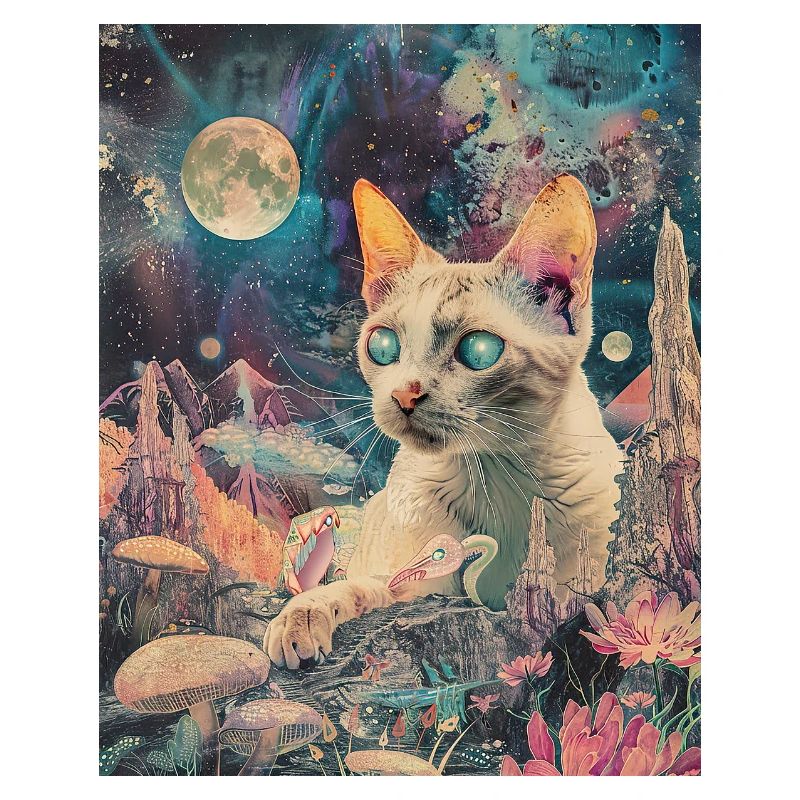 Die laserbeleuchtete Odyssee einer Katze