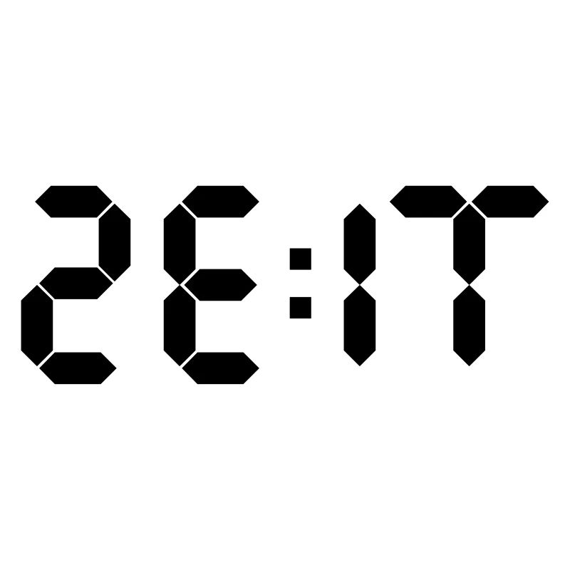 Zeit Zeitreise Digitale Uhr