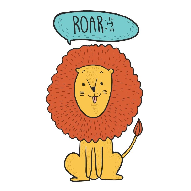 Löwe Raubtier Lion Tier Katze Geschenkidee Kinder